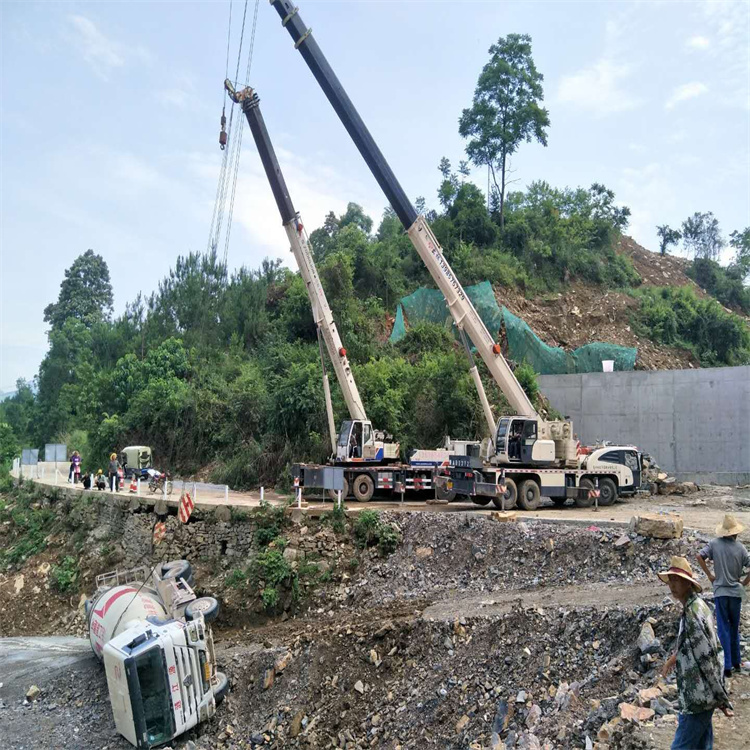 东营东营24小时应急道路救援吊装吊装现场实拍
